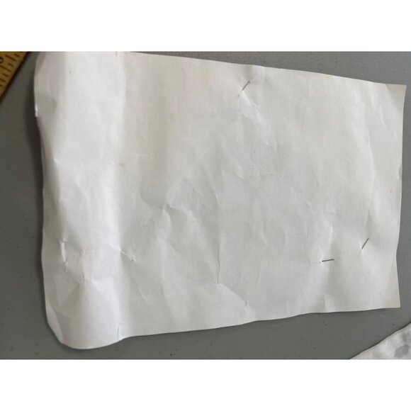 Orlana Vintage Handkerchief Floral Embroidered White All Cotton Granny NEW - Picture 5 of 5